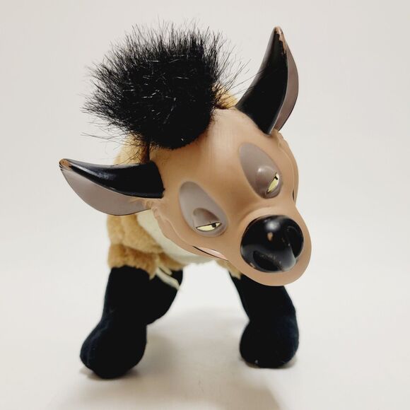 Disney 1994 Shenzie Hyena Plush Authentic Lion King Vinyl Head Stuffed Toy Vtg - Picture 8 of 13